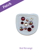 Red Revange  Reithandschuh Patches