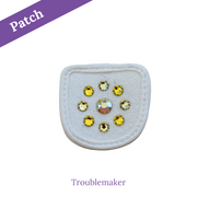 Troublemaker Reithandschuh Patches