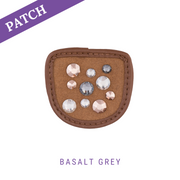 Basalt Grey  Reithandschuh Patches