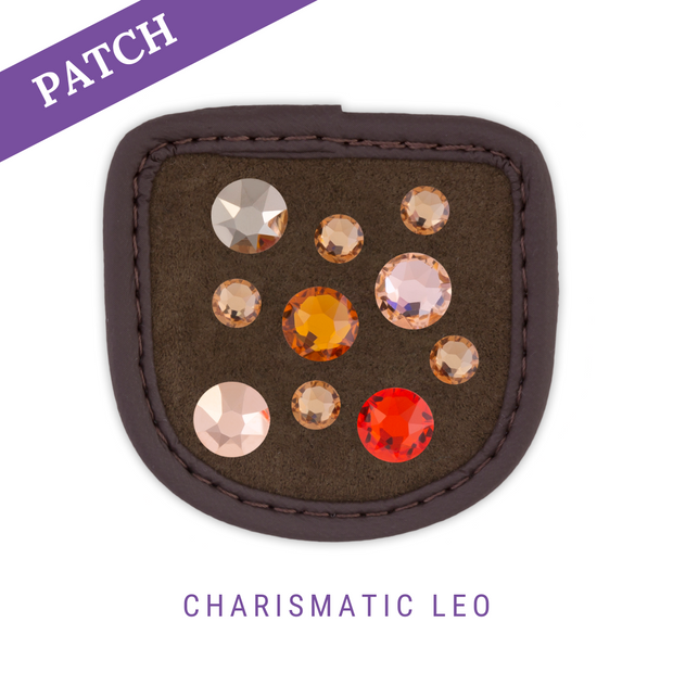 Charismatic Leo Riding Glove Patch brown