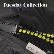 Only Olive Stirnband Bling Swing