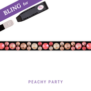 Peachy Party Browband Bling Classic