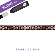 Sparkling Rose Browband Bling Classic