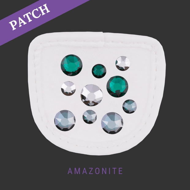 Amazonite Patch white