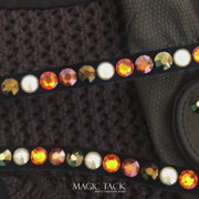 Pumpkin Pie Browband Bling Swing