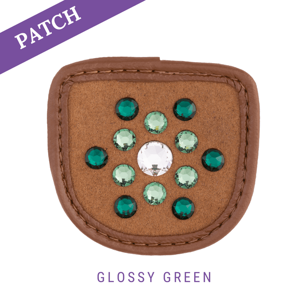 Glossy Green by Nina Kaupp Patch caramel