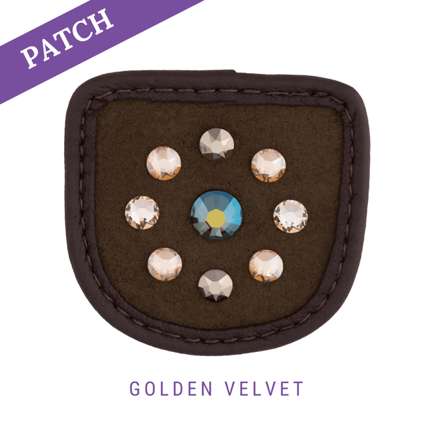 Golden Velvet by Luisa Cotton Candy Patch brown