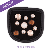 Q's Brownie by Chrissi Patch black